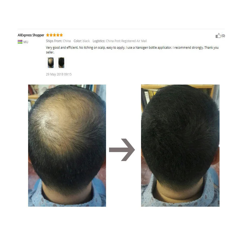 Hair Building Fiber & Comb