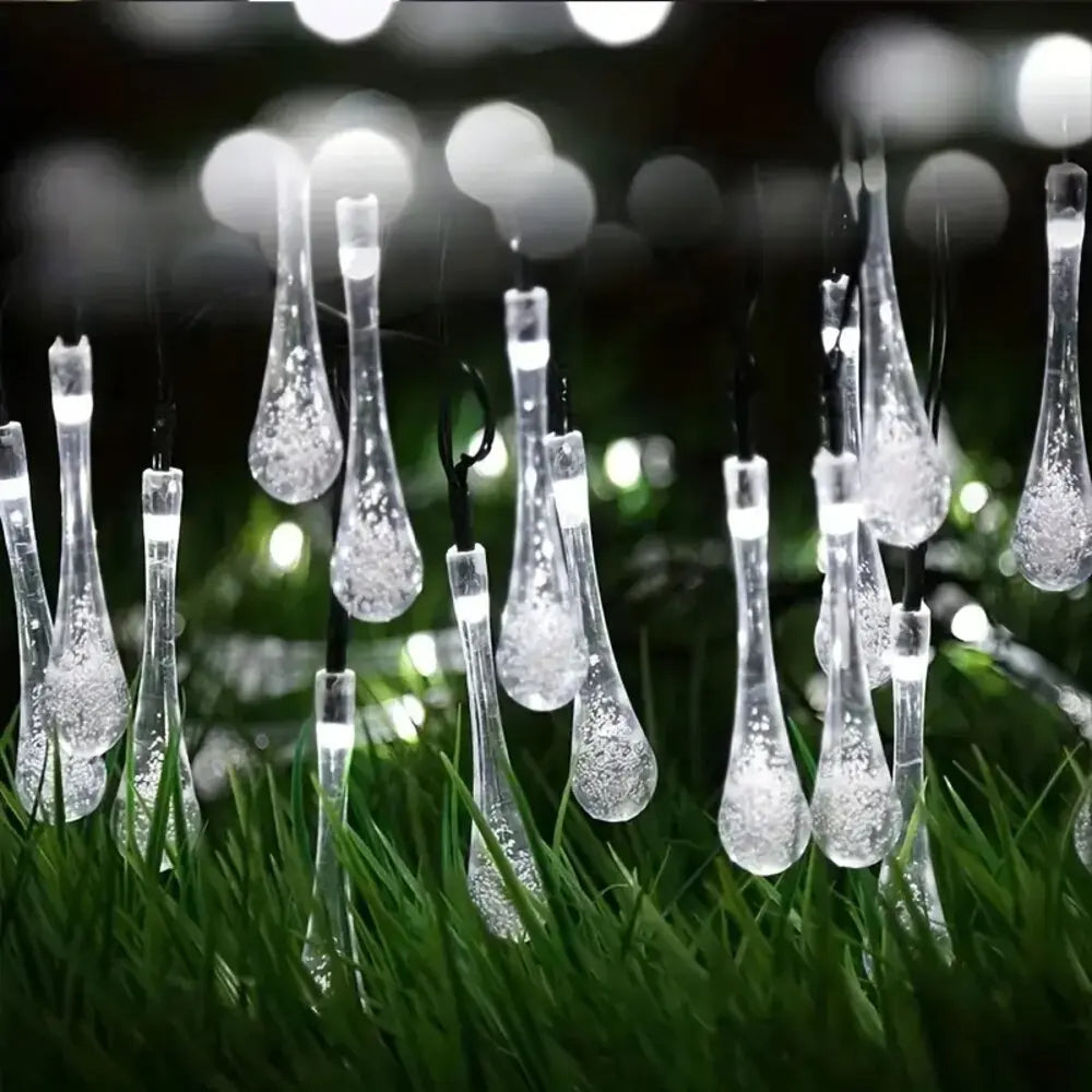 Water Drop Solar Lights