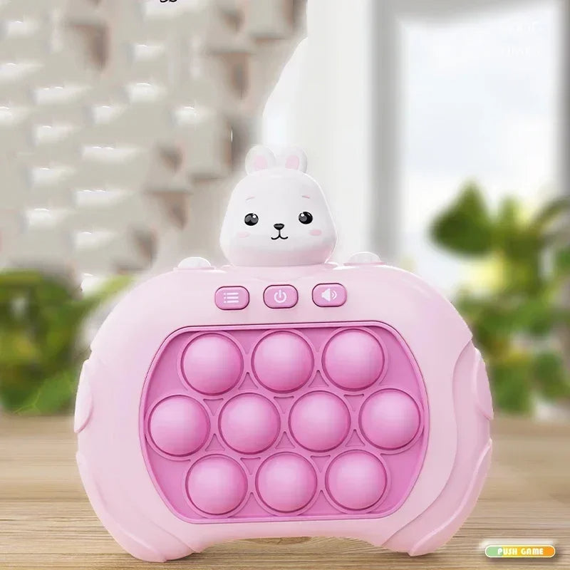 New Pop Light Fidget Toys Quick Push Bubble