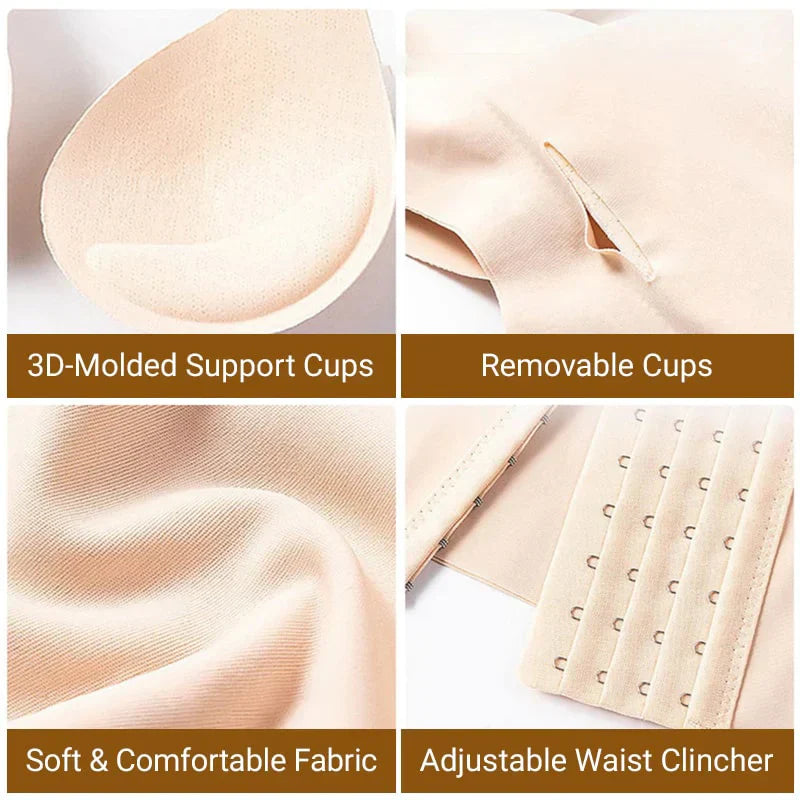 🔥Last Day 50%OFF🔥 3 in 1 Waist Trainer Bra ✨