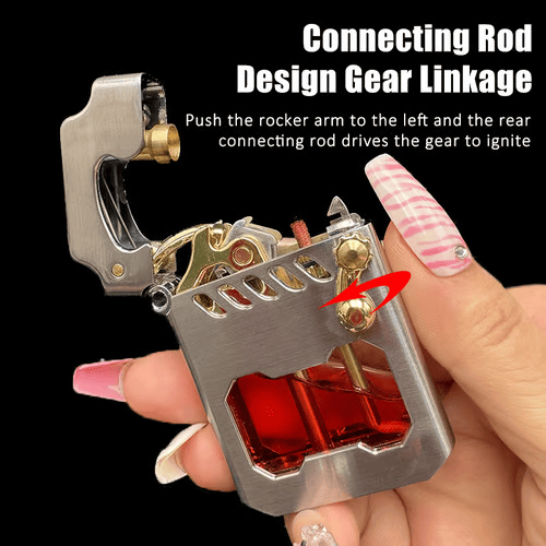 Mecha Metal Rocker Lighter