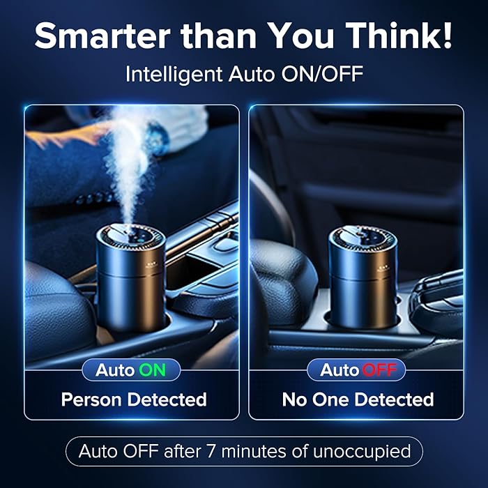 Smart Car Air Fresheners, A New Smell Experience by Atomization.