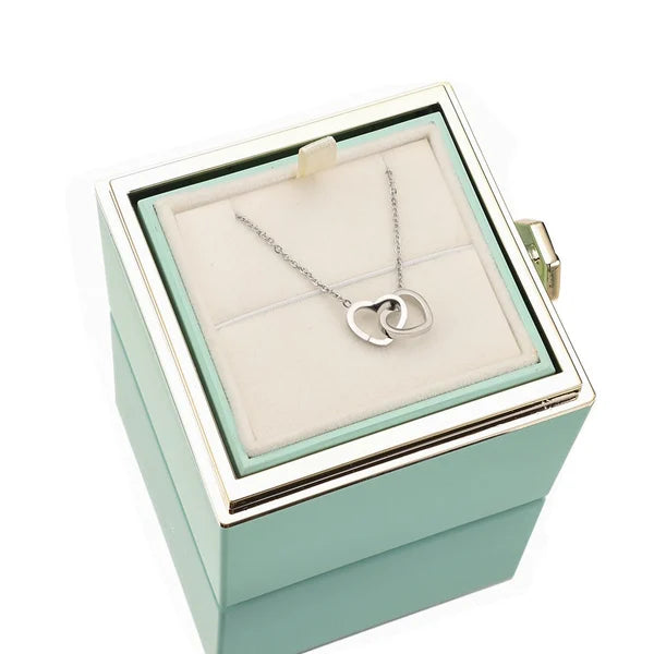 Eternal Rose Box With Necklace