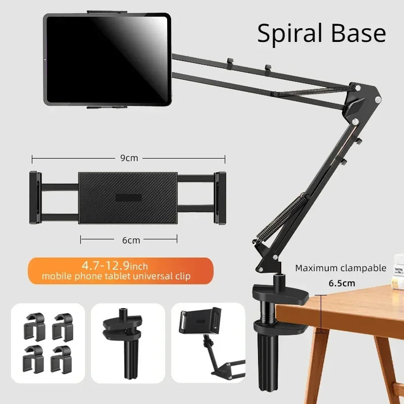 360° Adjustable 3.5 to 10.6 Inch Tablet Stand