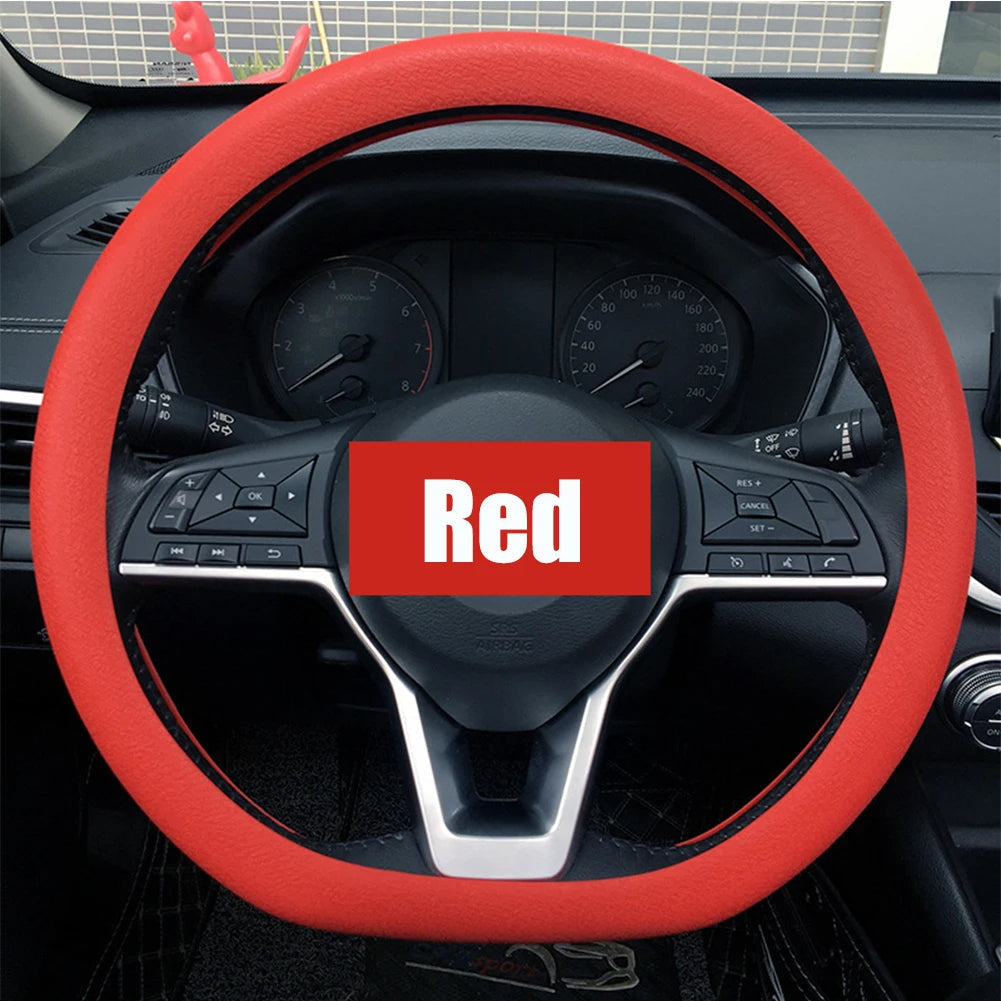 Car Silicone Steering Wheel Cover - SAVVY LUXE