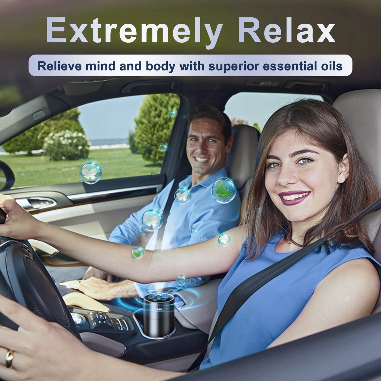 Smart Car Air Fresheners, A New Smell Experience by Atomization.