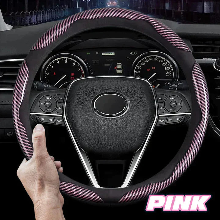 Premium Micro fiber Anti-Slip Car Steering Wheel Cover Universal Fit For All Car - SAVVY LUXE