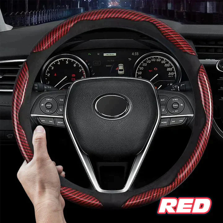 Premium Micro fiber Anti-Slip Car Steering Wheel Cover Universal Fit For All Car - SAVVY LUXE