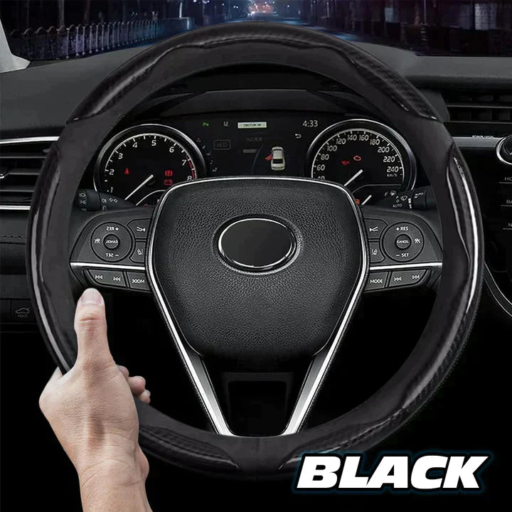 Premium Micro fiber Anti-Slip Car Steering Wheel Cover Universal Fit For All Car - SAVVY LUXE