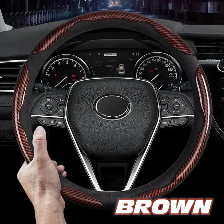 Premium Micro fiber Anti-Slip Car Steering Wheel Cover Universal Fit For All Car - SAVVY LUXE