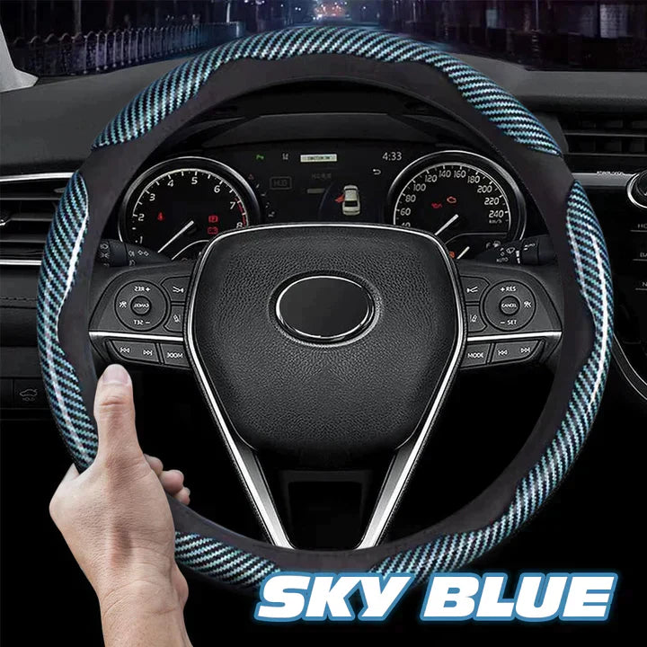 Premium Micro fiber Anti-Slip Car Steering Wheel Cover Universal Fit For All Car - SAVVY LUXE