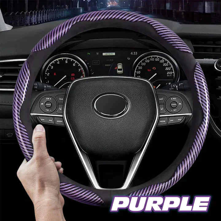 Premium Micro fiber Anti-Slip Car Steering Wheel Cover Universal Fit For All Car - SAVVY LUXE