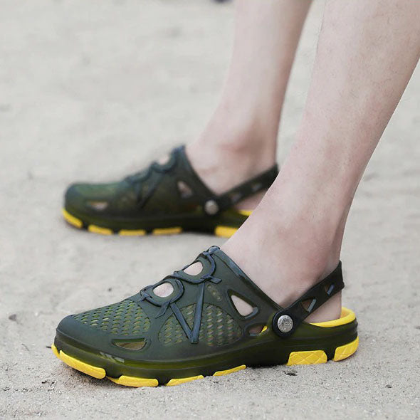 azfleek Sandals Men Summer Slippers Outdoor Beach Water Sandals