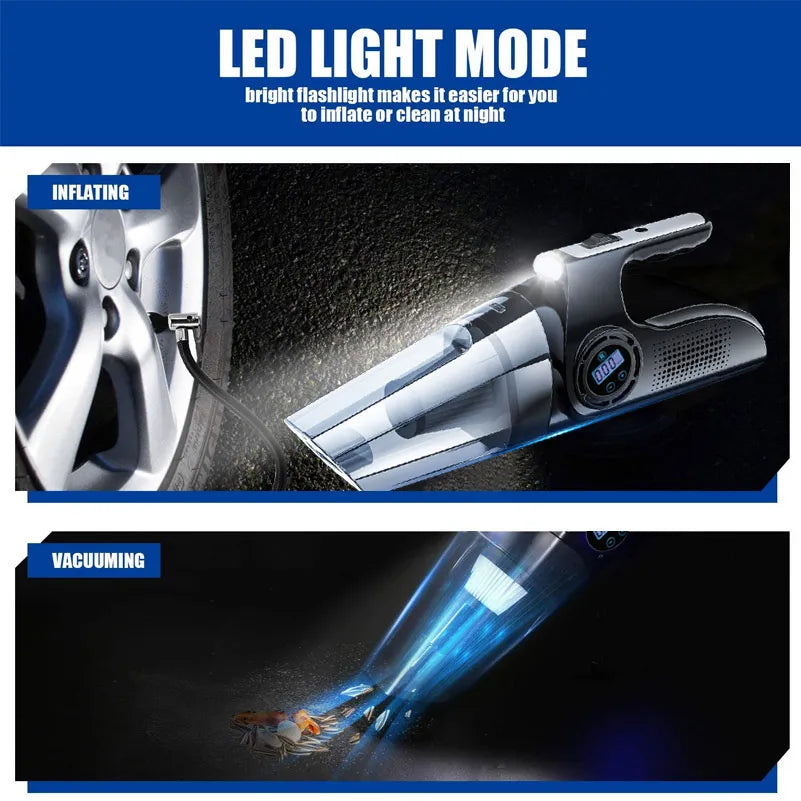 4 In 1 Car Vacuum Cleaner For Car