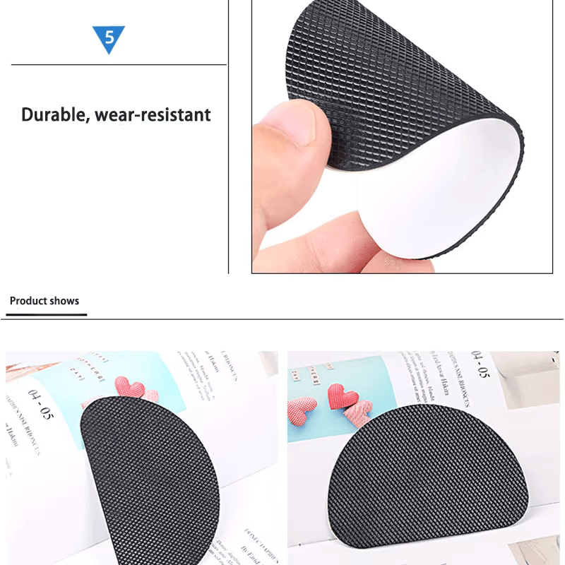 Self-Adhesive Anti-Slip Shoe Sole Pads
