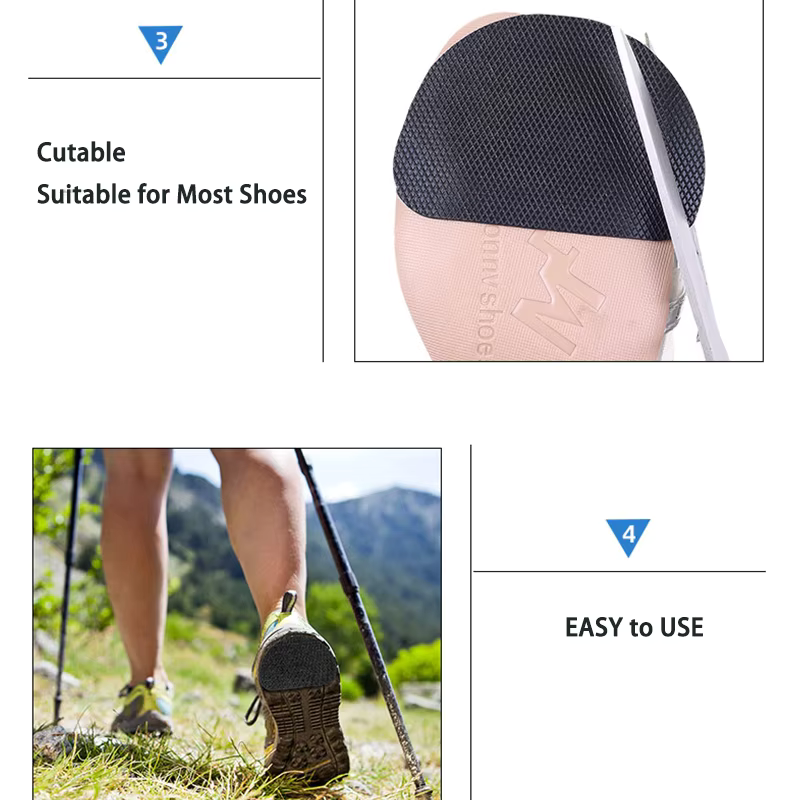 Self-Adhesive Anti-Slip Shoe Sole Pads