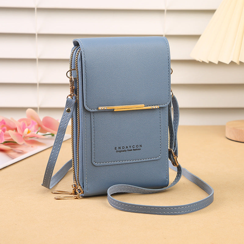 ENDAYCON Touchscreen Crossbody Phone Bag