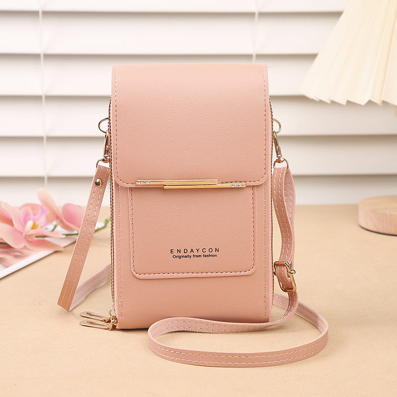 ENDAYCON Touchscreen Crossbody Phone Bag