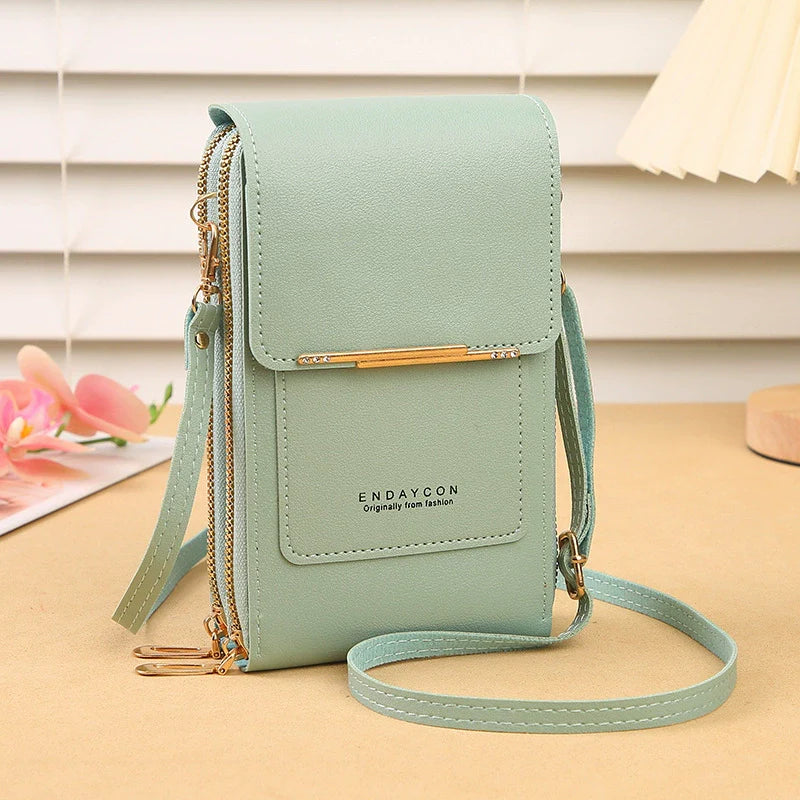 ENDAYCON Touchscreen Crossbody Phone Bag