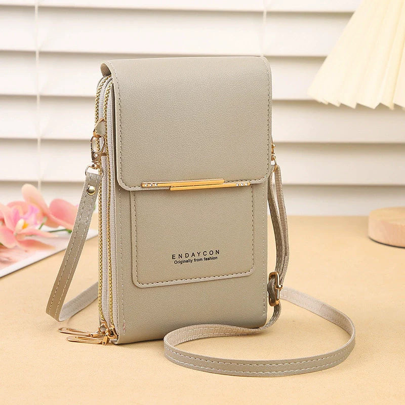 ENDAYCON Touchscreen Crossbody Phone Bag