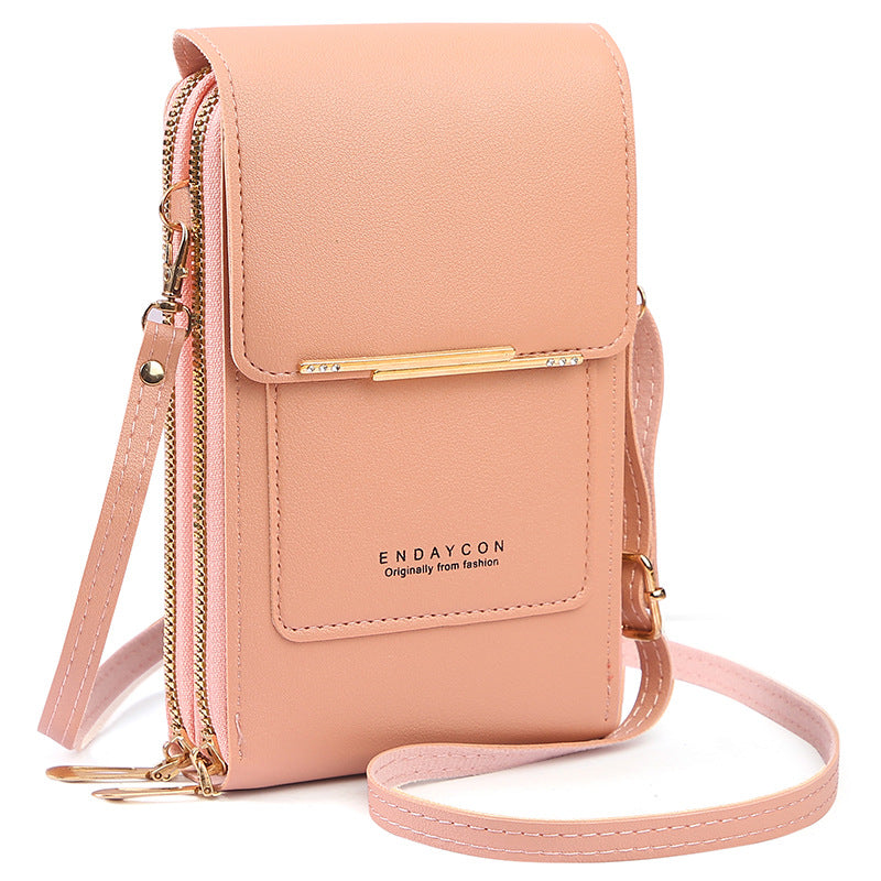 ENDAYCON Touchscreen Crossbody Phone Bag
