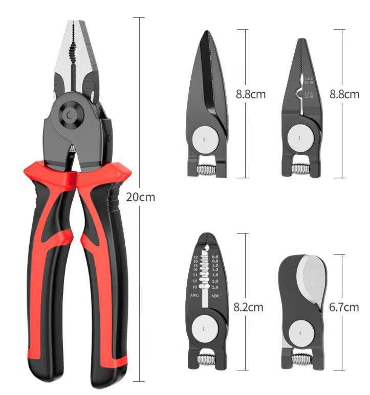 Cross-Border 5-in-1 Multi-Function Pliers Set