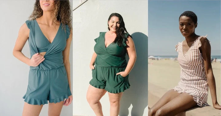Last Day Promotion 50% OFF🔥 Swim Romper Built-in Bra👙 Detachable bra cup
