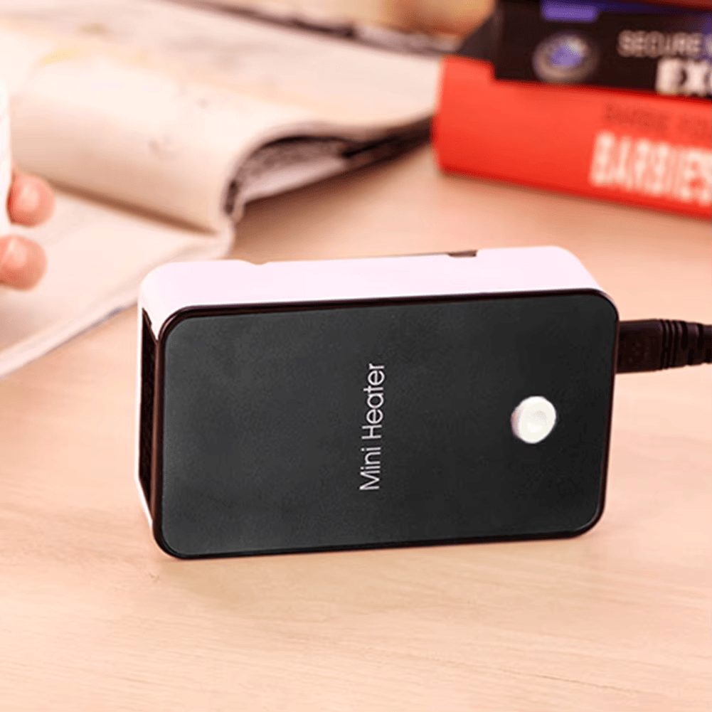 Portable Electric Heater & Hand Warmer - Mini Fan for Home & Dormitory