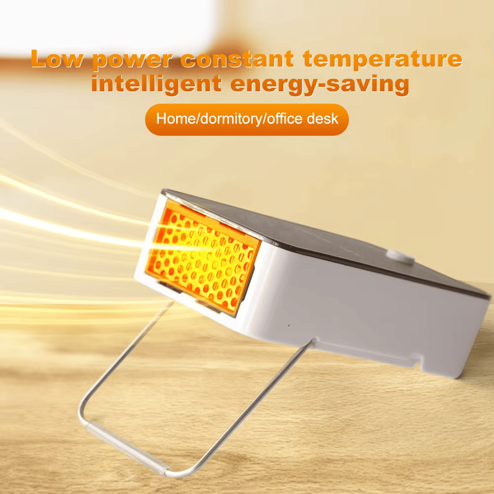 Portable Electric Heater & Hand Warmer - Mini Fan for Home & Dormitory