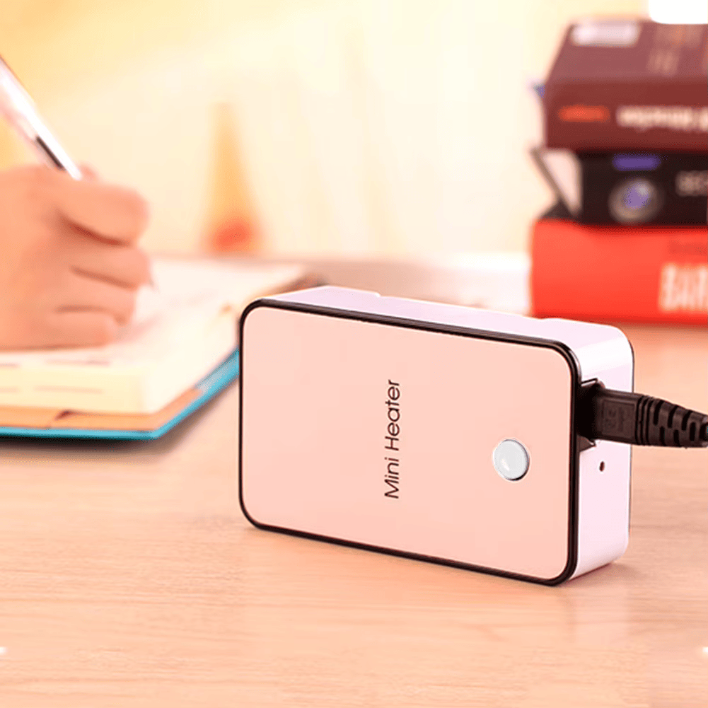 Portable Electric Heater & Hand Warmer - Mini Fan for Home & Dormitory