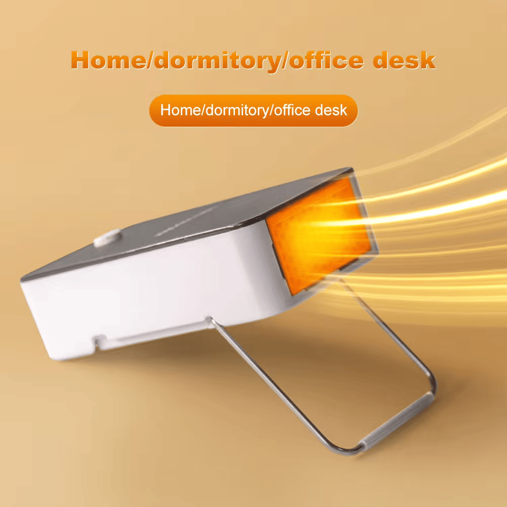 Portable Electric Heater & Hand Warmer - Mini Fan for Home & Dormitory