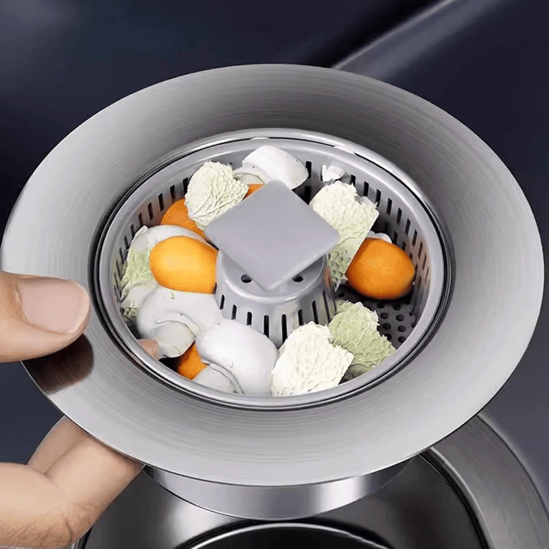 Universal Kitchen Sink Strainer – Anti-Clogging, Odor-Blocking Drain Filter