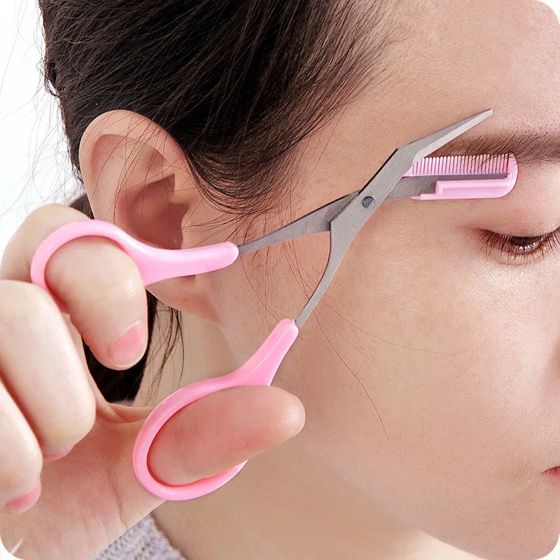 🔥 ONLY $9.95 TODAY🔥Eyebrow Trimmer Scissors