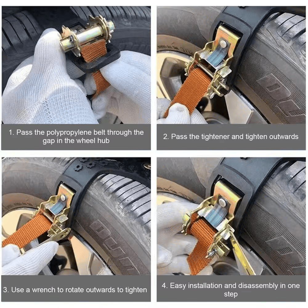 Universal Anti-Slip Car Tire Chains