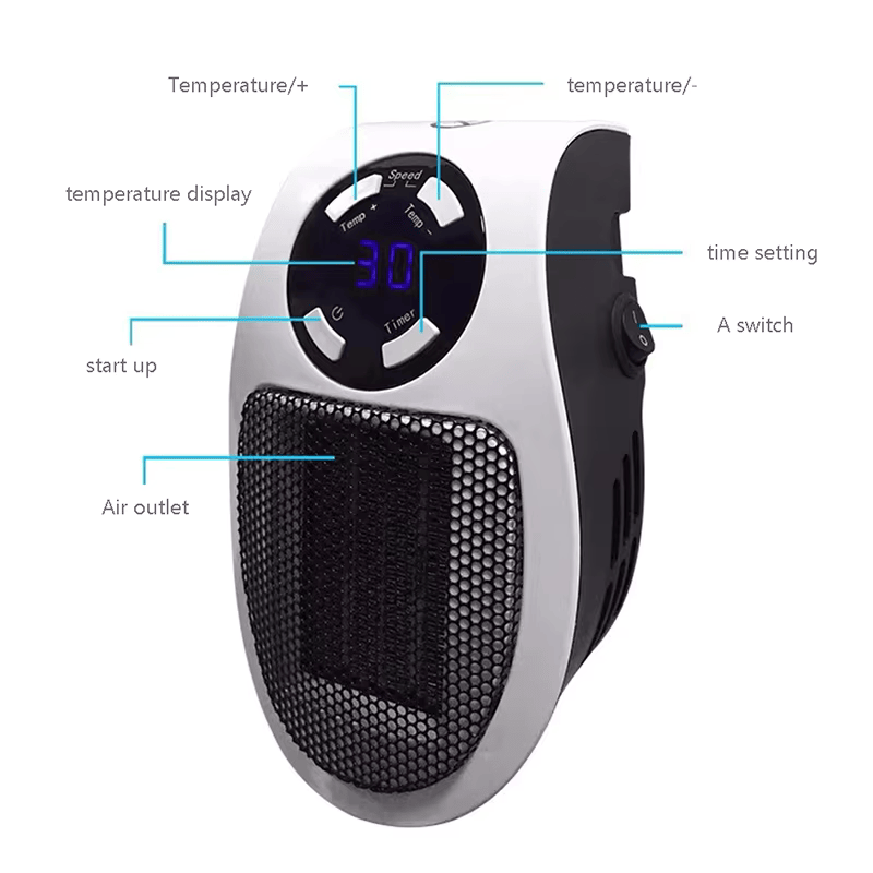 Winter 500W Portable Electric Heater