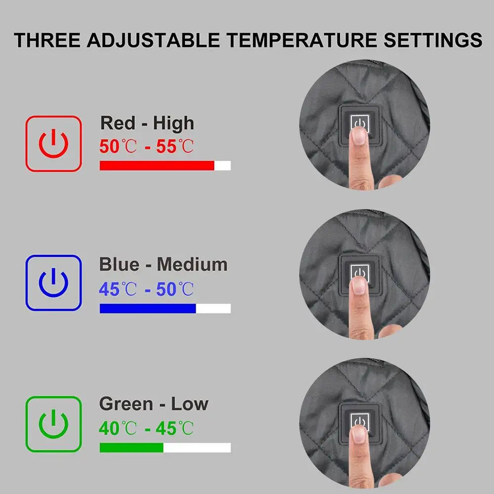 Portable Electric Heated Hand Warmer Waist Bag