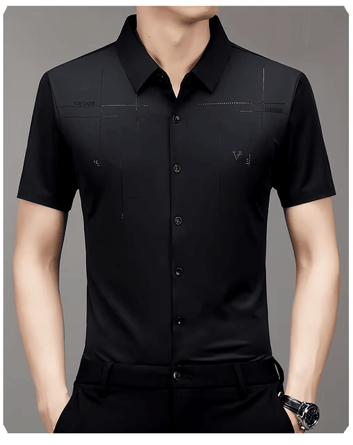 GentClassic - Men's Breathable Ice-Silk Stretch Shirt