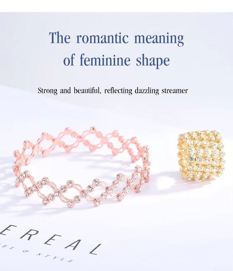 Viral 2-in-1 Adjustable Ring Bracelet – Convertible Magic Jewelry