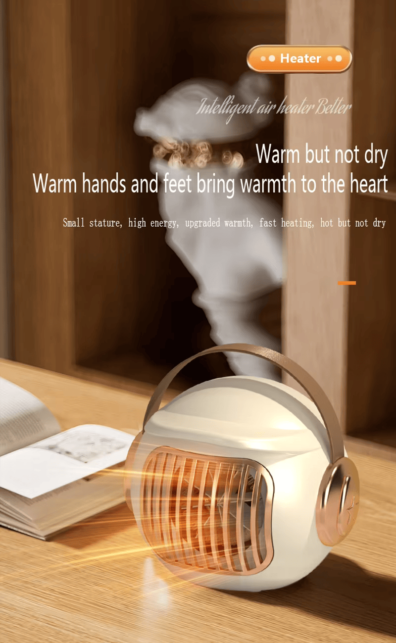 Home Heater Small Sun Energy Save Electric Heating Warm Air Blower Portable Mini Fan Electric Space Fan Heater For Home Heating