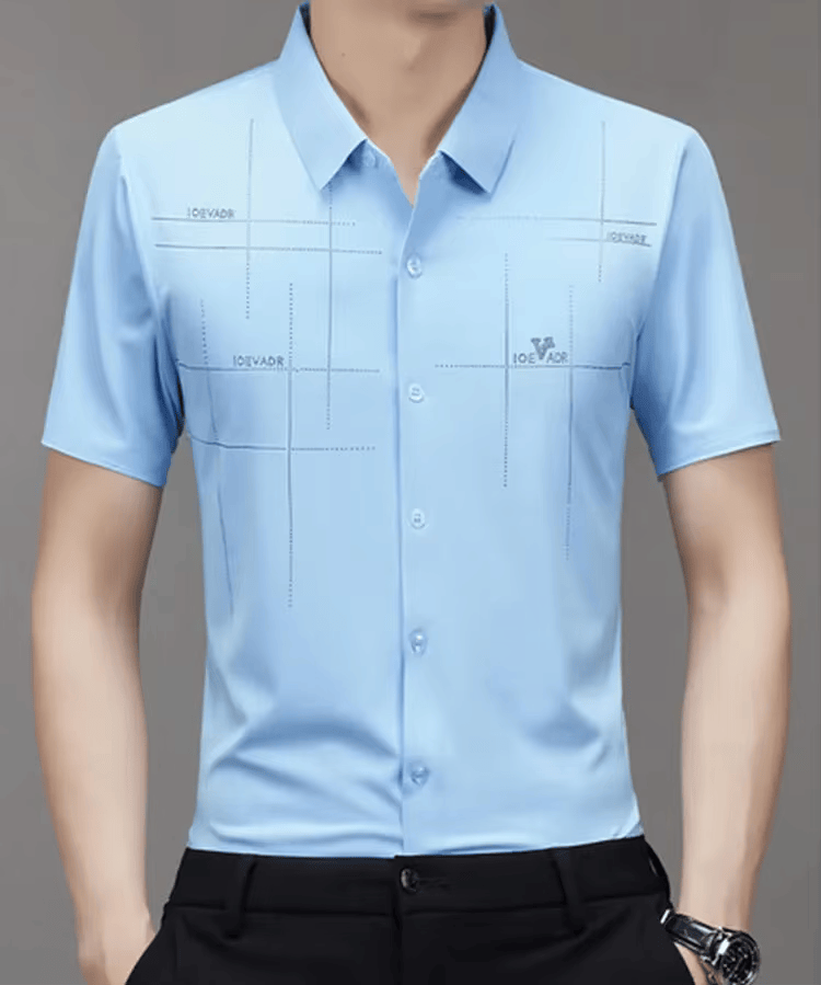 GentClassic - Men's Breathable Ice-Silk Stretch Shirt