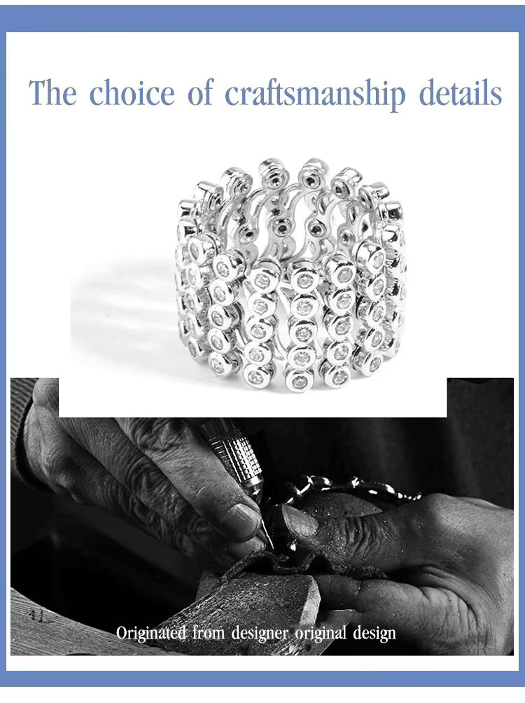 Viral 2-in-1 Adjustable Ring Bracelet – Convertible Magic Jewelry