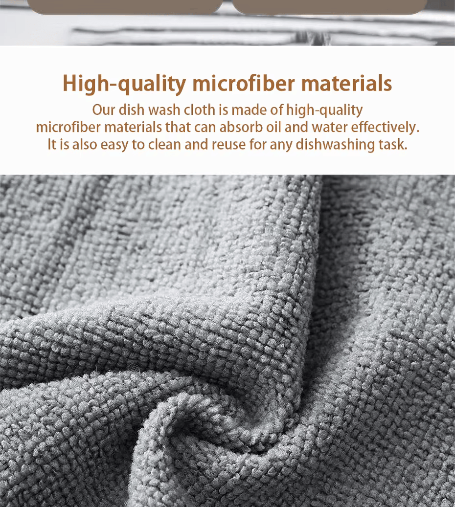 Disposable Lint-Free Kitchen Wipes – Oil-Free, Ultra-Fine Fiber