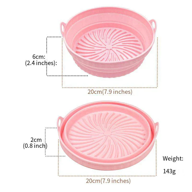 Air fryer silicone tray - SAVVY LUXE