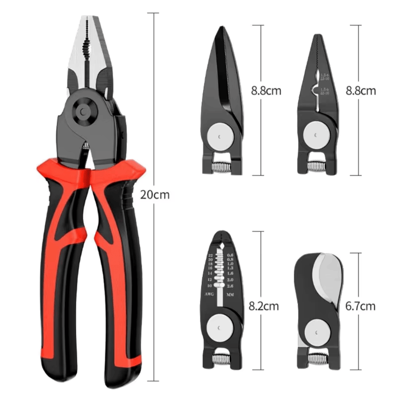 Cross-Border 5-in-1 Multi-Function Pliers Set