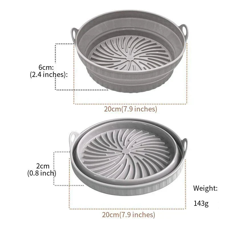 Air fryer silicone tray - SAVVY LUXE