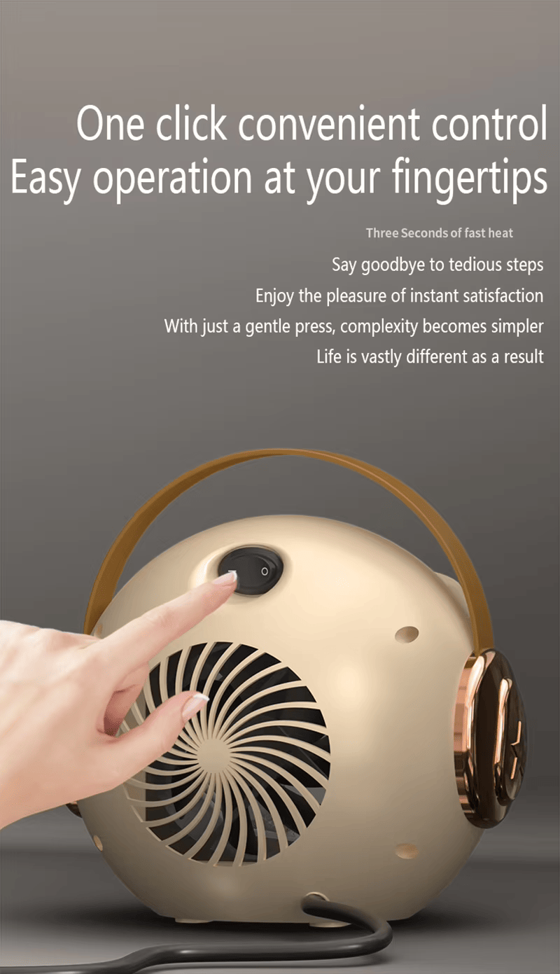 Home Heater Small Sun Energy Save Electric Heating Warm Air Blower Portable Mini Fan Electric Space Fan Heater For Home Heating