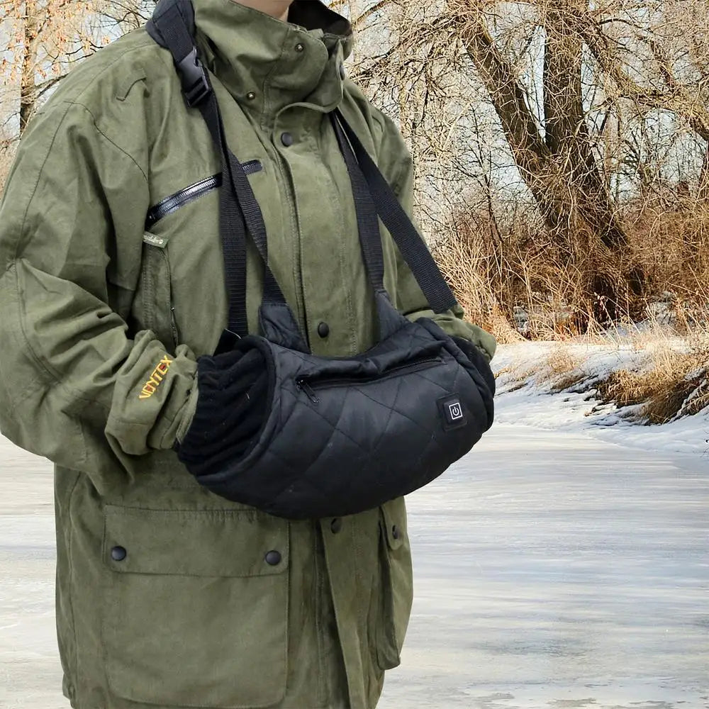 Portable Electric Heated Hand Warmer Waist Bag