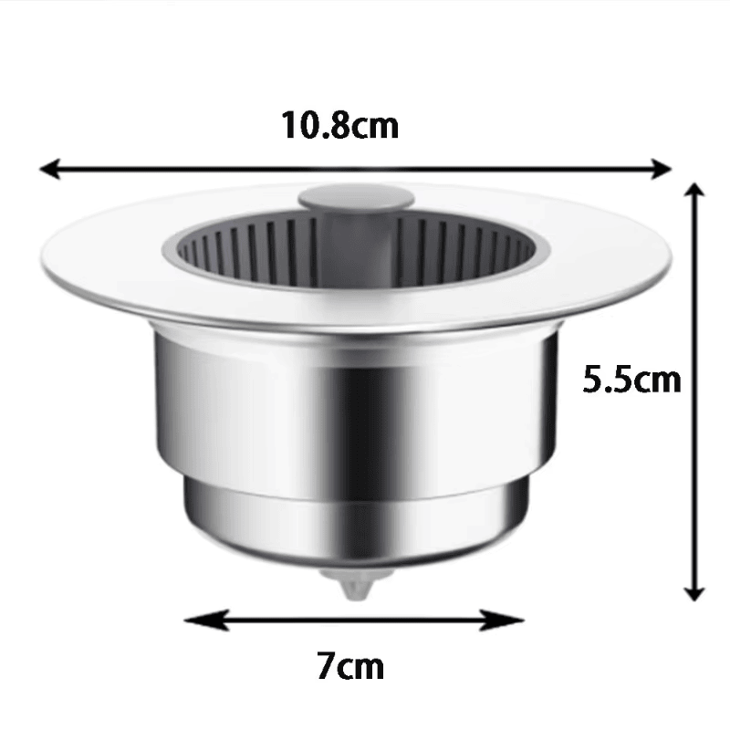 Universal Kitchen Sink Strainer – Anti-Clogging, Odor-Blocking Drain Filter