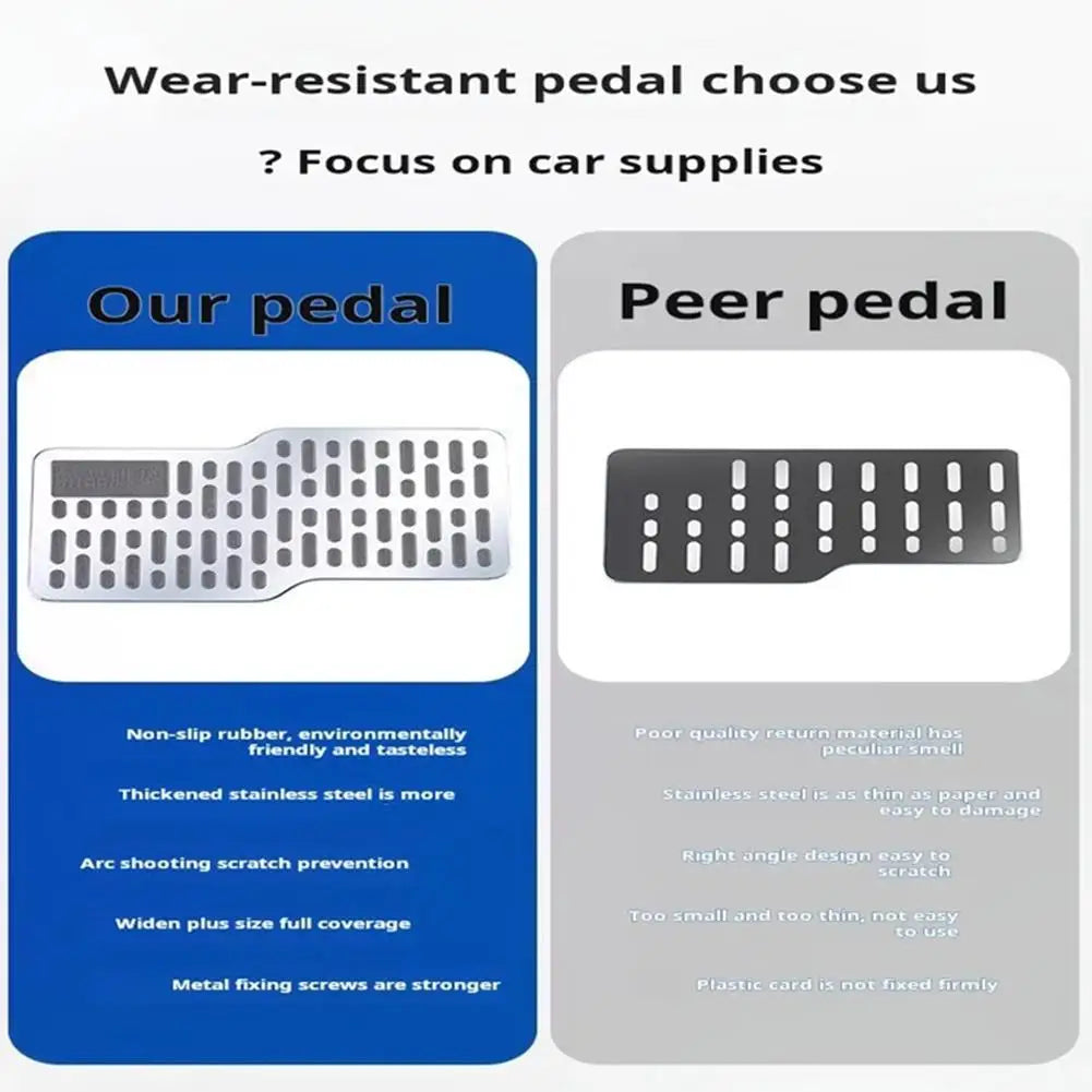 Stainless Steel Anti-Slip Car Floor Mats