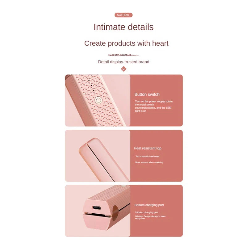 2-in-1 Portable Hair Styler